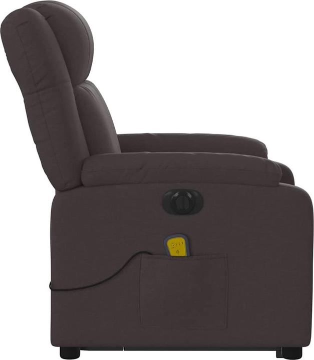 Actual product image VidaXL Electric massage chair with stand-up aid fabric