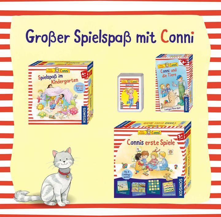 Actual product image Kosmos Children's game Conni - play fun in kindergarten (German)