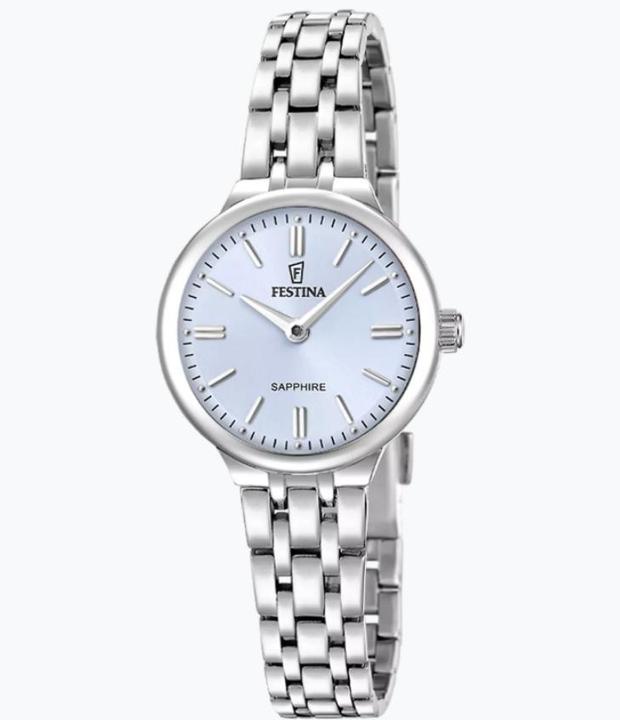 Produktbild Festina Mademoiselle Blau Uhr, Edelstahlarmband, Damen (Analoguhr, 26 mm)