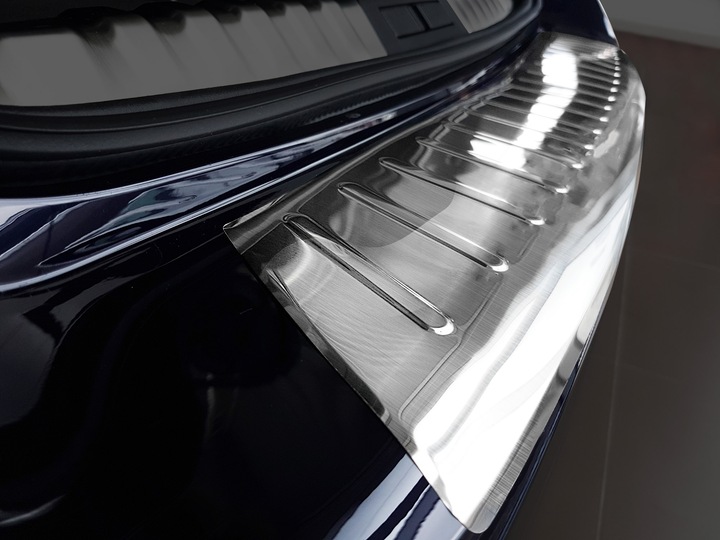 Actual product image Avisa Stainless steel bumper protection for BMW 3 Series Touring (estate) from 2012 to 2019 (Rear)