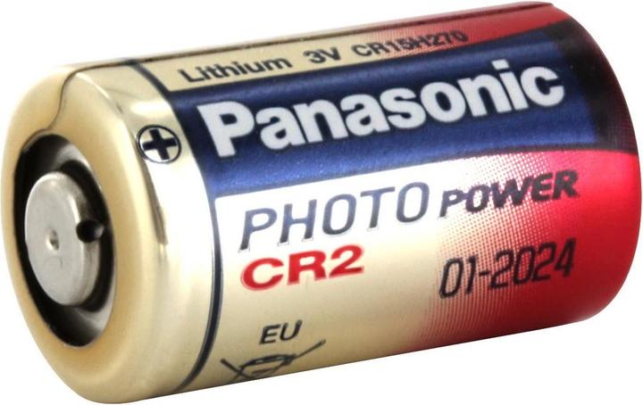 Actual product image Panasonic Photo Lithium CR2 (2 pcs., CR2, 850 mAh)