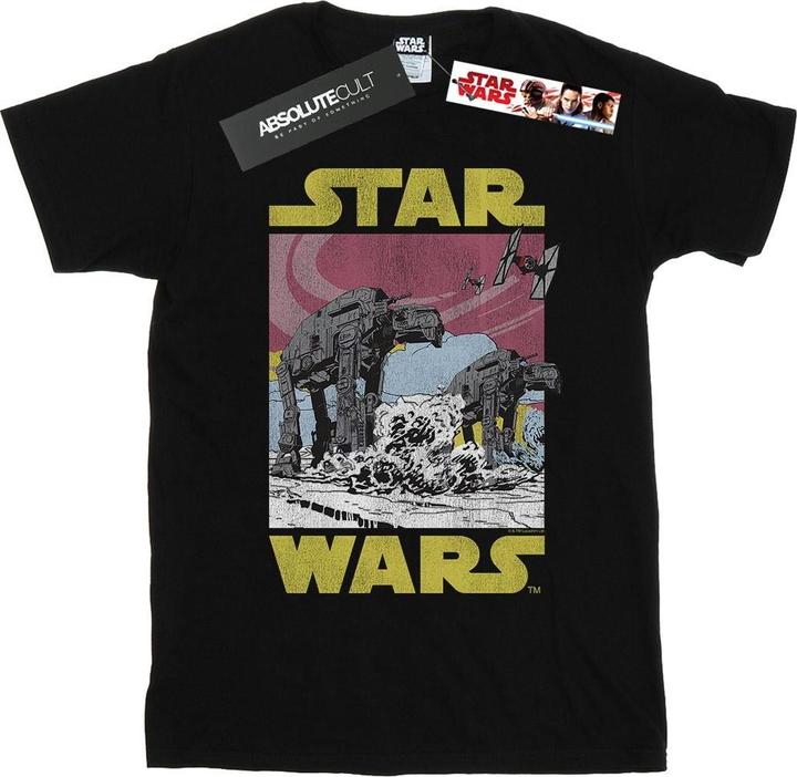 Immagine prodotto Star Wars The Last Jedi AT-AT Maglietta Ragazzi (140, 146)