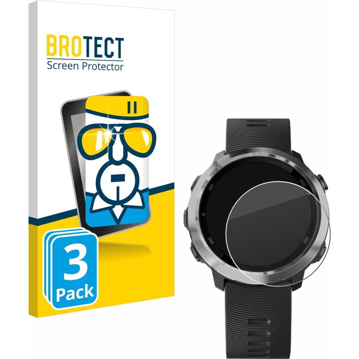 Thumbnail - BROTECT Panzerglas Hartglas Displayschutz, Smartwatch Schutzfolie, Transparent