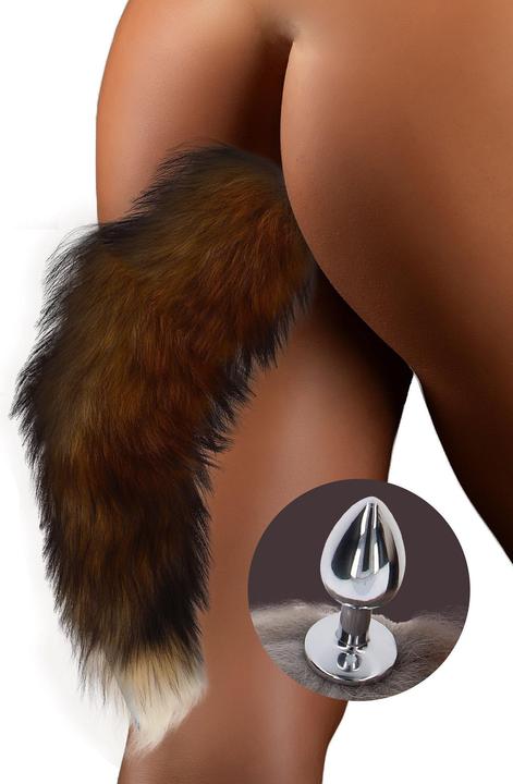Actual product image Taboom Foxtail Butt Plug