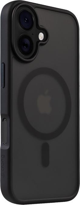 Image du produit Crong Hybrid Frost MAG Cover – MagSafe Hülle für iPhone 16 (Schwarz) (Apple iPhone 16)