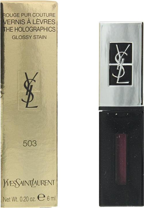 Actual product image Yves Saint Laurent Vernis à Lèvres The Holographics (Neon Prune)