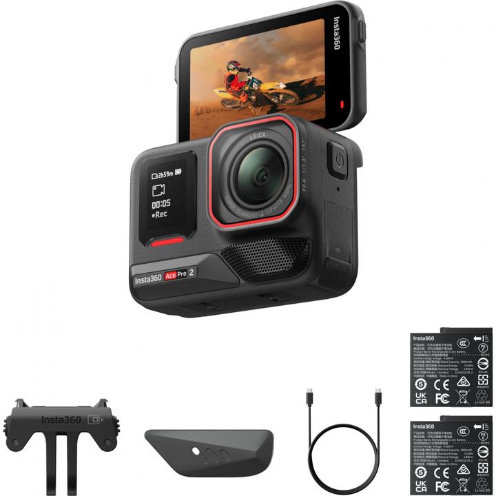 Produktbild Insta360 Ace Pro 2 Dual Battery Bundle (30p, Bluetooth, WLAN)