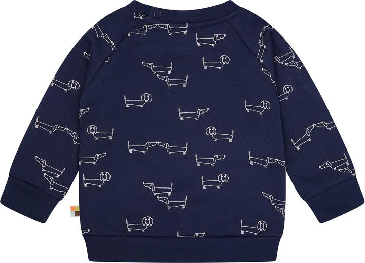 Produktbild loud + proud Babys & Kinder Sweatshirt mit Alloverdruck (122, 128)