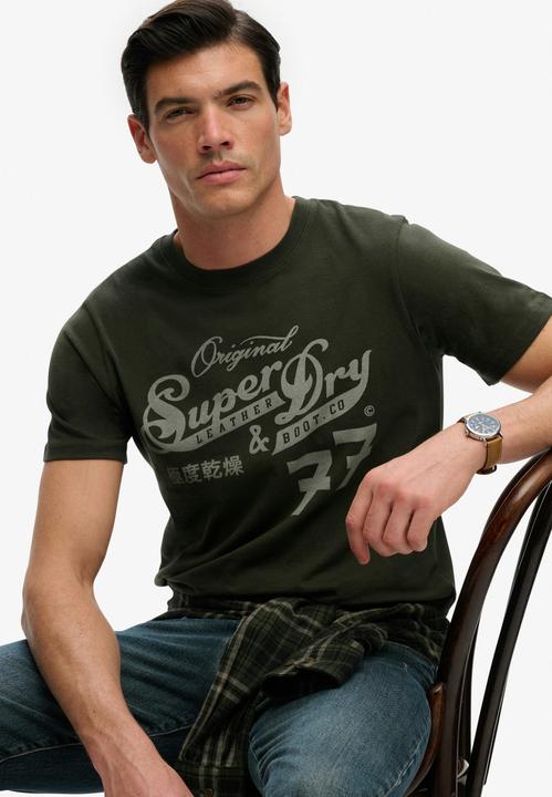 Produktbild Superdry Leather & Boot Co Script (S)