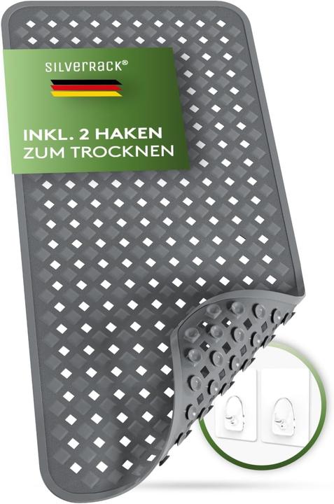 Silverrack Antirutsch-Badewannenmatte (88x40 cm)