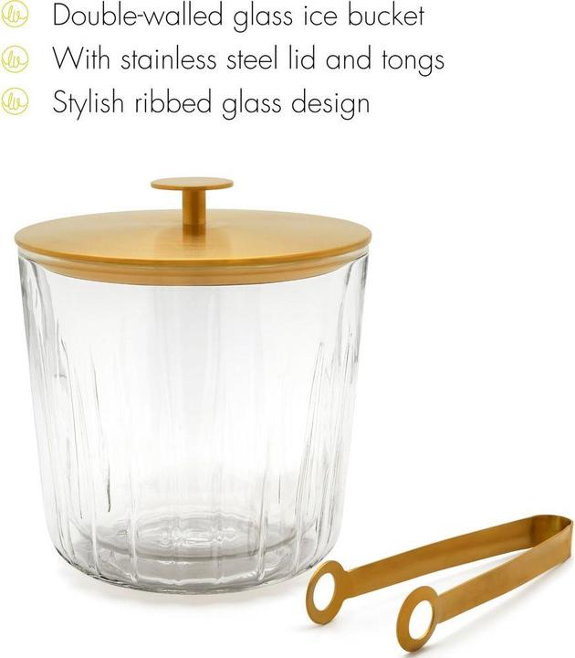 Produktbild Leopold Vienna Eisbehälter 1,0l Arinto doppelwandig Glas LV24700