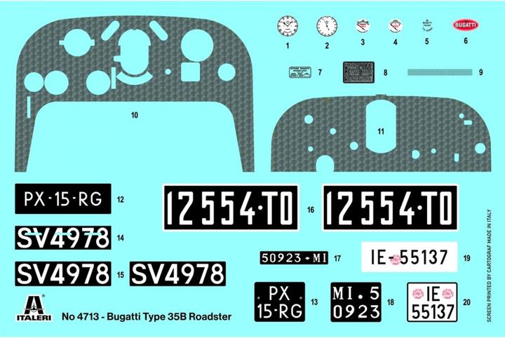 Actual product image 1:12 Bugatti 35B Roadster