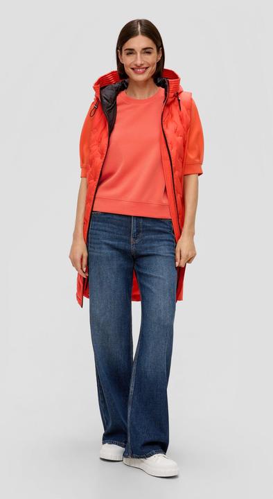 Produktbild s.Oliver Sweatshirt Kurzarm-Shirt aus Scuba (48)