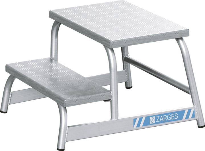 Zarges Arbejdsbuk aluminium platform 350x577 mm 0,40 m (Platform ladder, 35 cm)