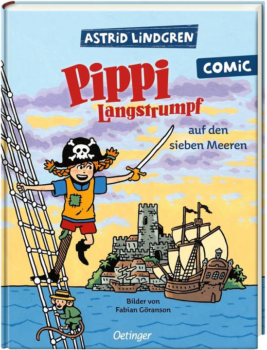 Produktbild Pippi auf den sieben Meeren (Deutsch, Astrid Lindgren, Fabian Göranson, 2025)