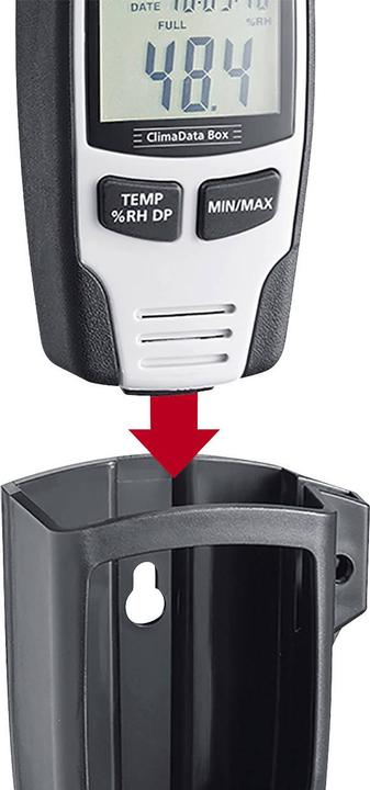 Produktbild Laserliner Luftfeuchtemessgerät (Hygrometer) ClimaData Box