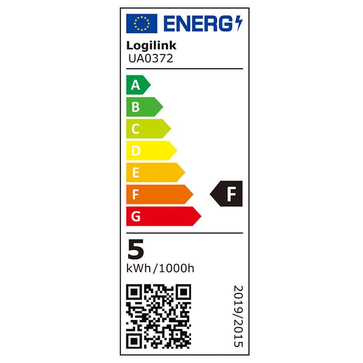 Energie-Label LogiLink Andrea (500 lm)
