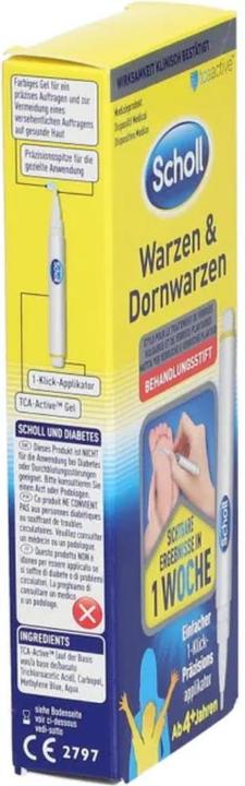 Actual product image Scholl Warts & Plantar Warts Treatment Stick (Callus removers, 2 ml)