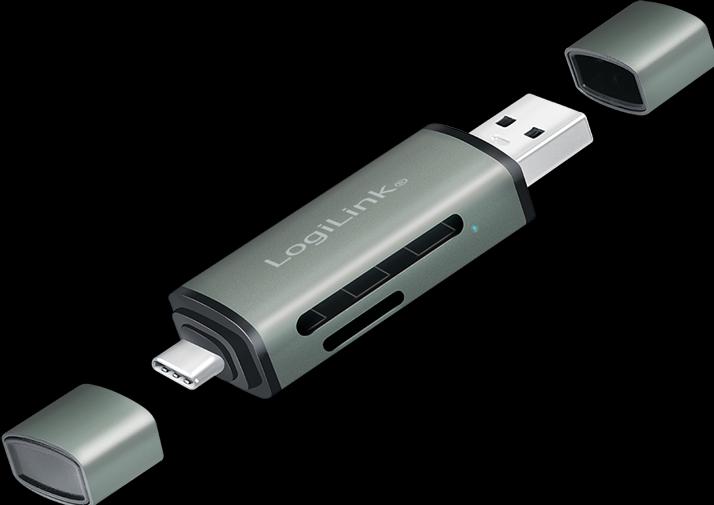 Actual product image LogiLink USB 3.2 Gen1 card reader (USB-C 3.2 Gen 1)
