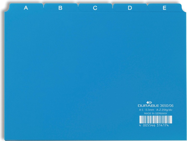 Produktbild Durable Leitregister (A5)