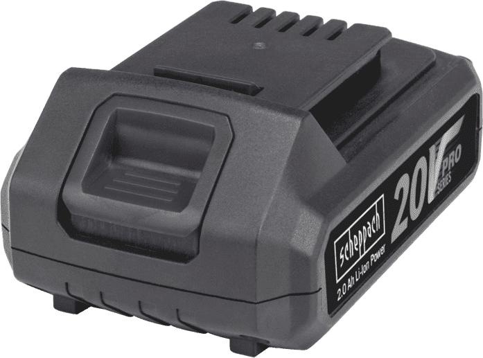 Actual product image Scheppach Battery (20 V)