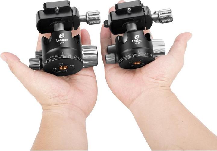 Produktbild Leofoto head LH-36 + QP-70N head (Kugelkopf)