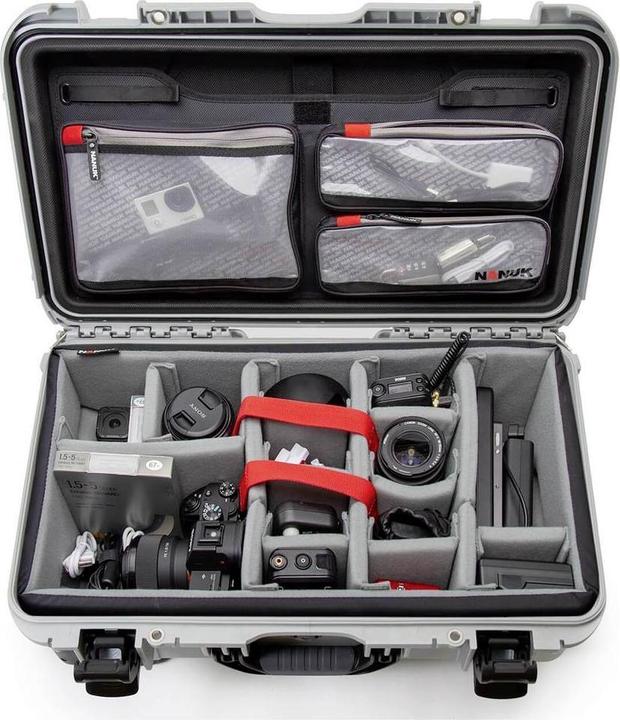 Actual product image Nanuk Plastic case 935 - TW+DO silver (Photo case, 28.50 l)