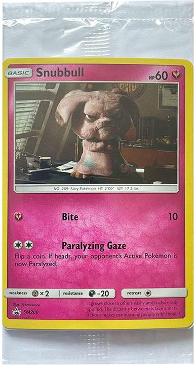 Produktbild Pokémon Snubbull SM200 Promo Sealed - TCG - EN (Englisch, Booster Pack)