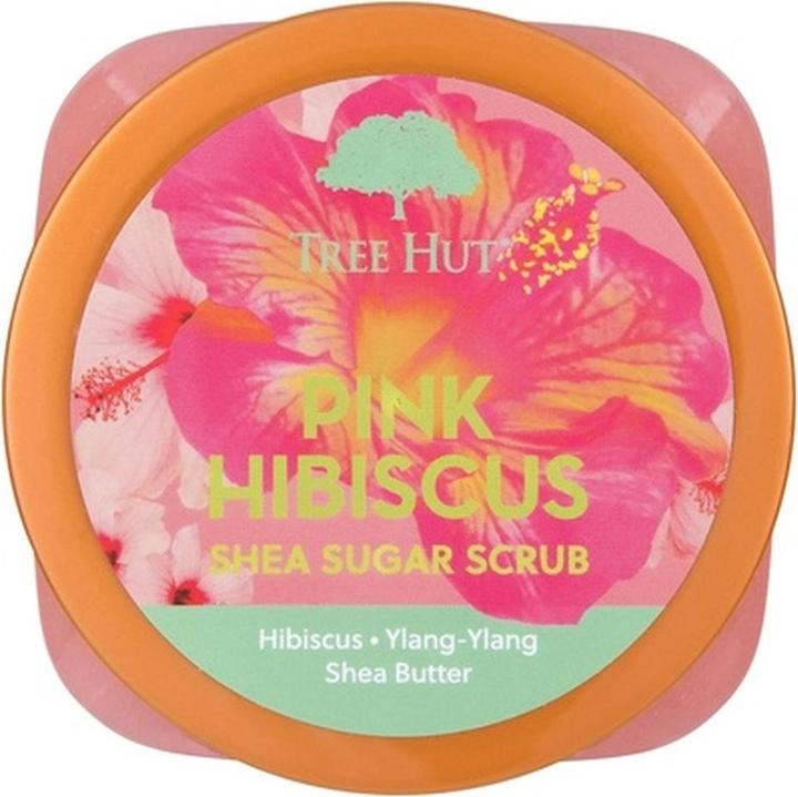 Actual product image Tree Hut Pink Hibiscus Shea Sugar Scrub 18 oz (510 ml)