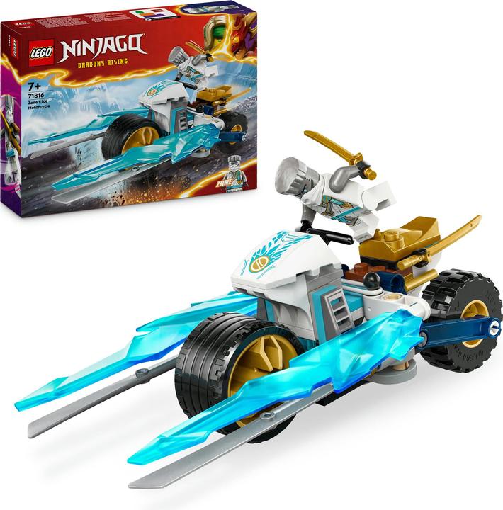 Actual product image LEGO Zane's Ice Motorcycle (71816, LEGO Ninjago)