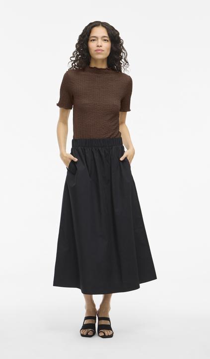 Actual product image Vila VIMALMEN Stehkragen Oberteil mit kurzen Ärmeln (XS)