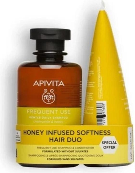 Apivita Honey Infused Softness Hair Duo (Haarpflege Set)