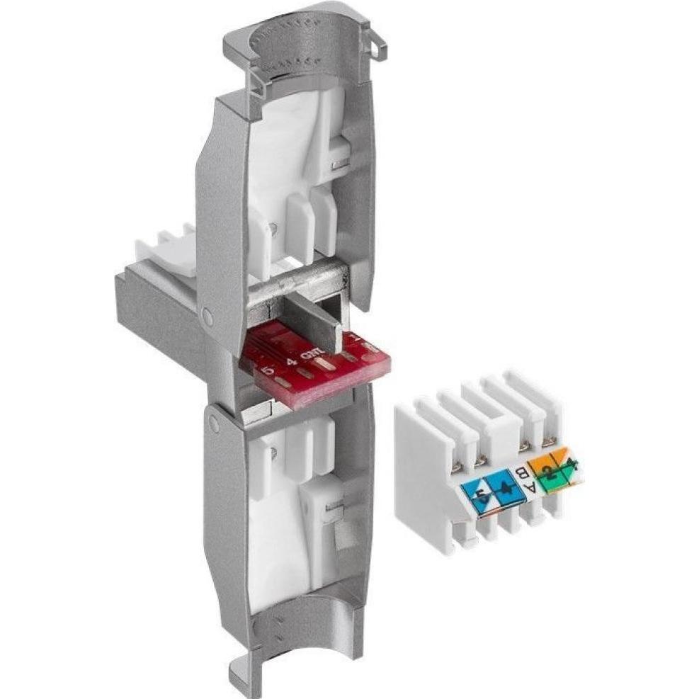 Thumbnail - Techly IWP-8P8C-TLS6T (F/UTP, CAT6, 0.04 m), Netzwerkkabel