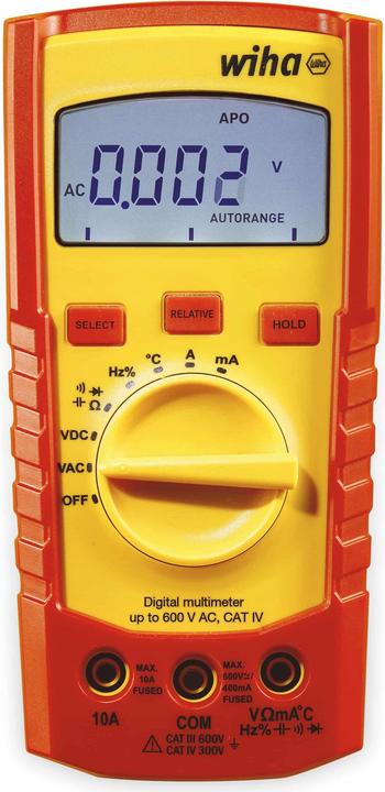 Image du produit Wiha Digitales Multimeter (CAT IV 300V, CAT III 600V)