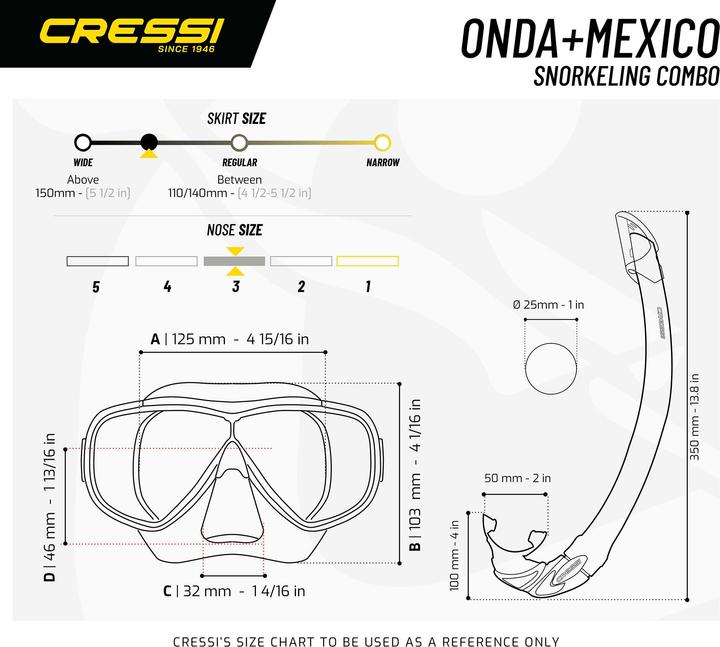 Image du produit Cressi Onda + Mexico
