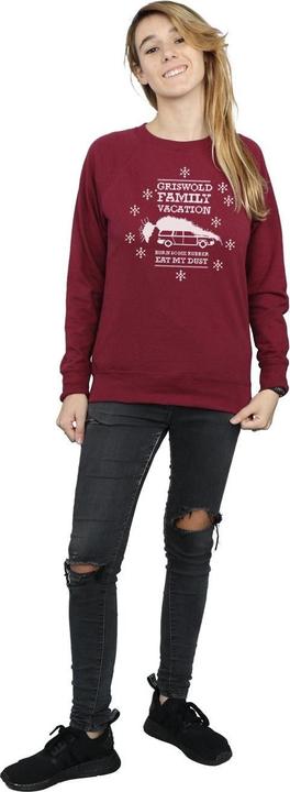 Image du produit National Lampoon´s Vacation National Lampoon's Christmas Vacation - Sweat EAT MY DUST - Femme (M)