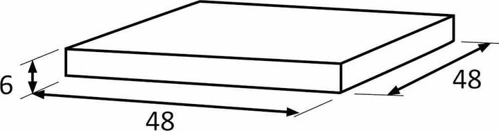 Immagine prodotto Siena Garden Cuscino di seduta (48 x 48 cm)