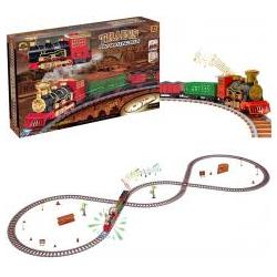 Trifox Batteriebetriebenes Eisenbahnset, 312 Teile