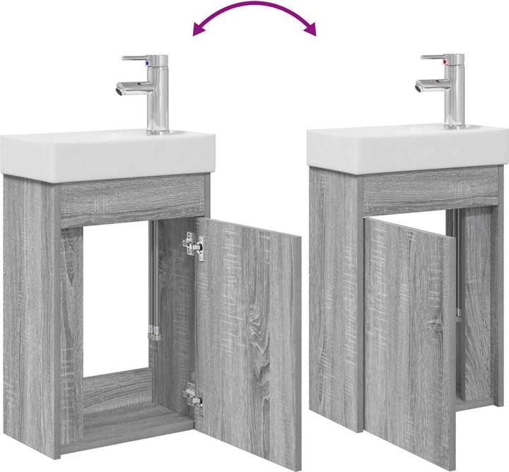 Actual product image vidaXL Badezimmer-Waschtisch (225 mm, 405 mm)