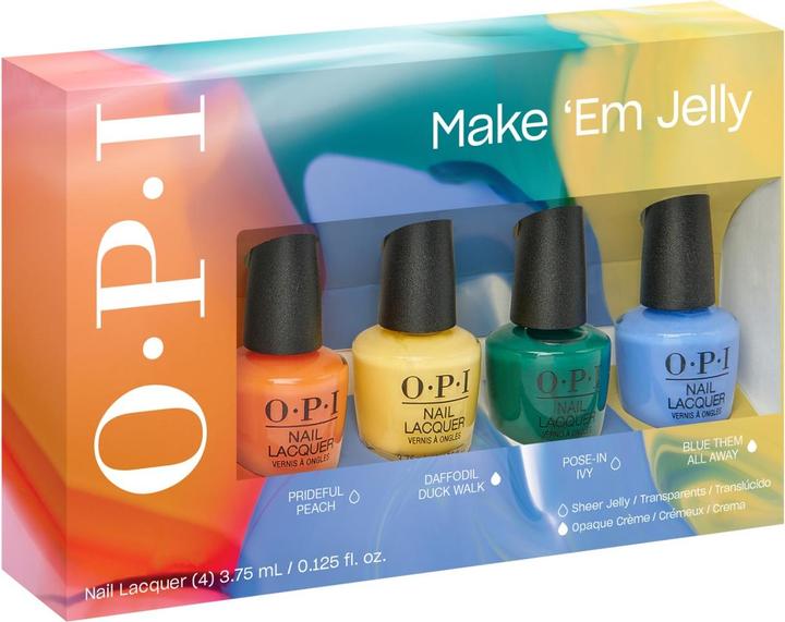 Actual product image OPI Make 'Em Jelly - 4er Mini Pack