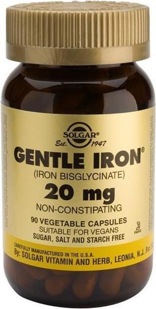 Actual product image Solgar Gentle Iron (90 pcs., Capsules, 187 g)