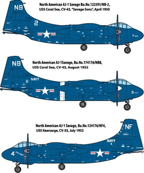 Actual product image Roden North American AJ-1 Savage