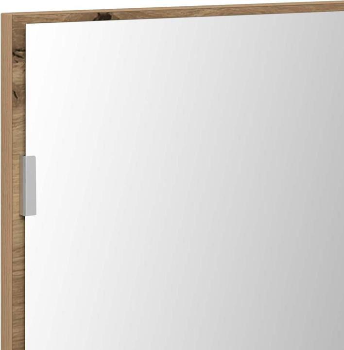 Produktbild vidaXL Spiegelschrank mit LED-Leuchte Artisan Eiche 80x37 cm (80 x 8.5 x 37 cm)