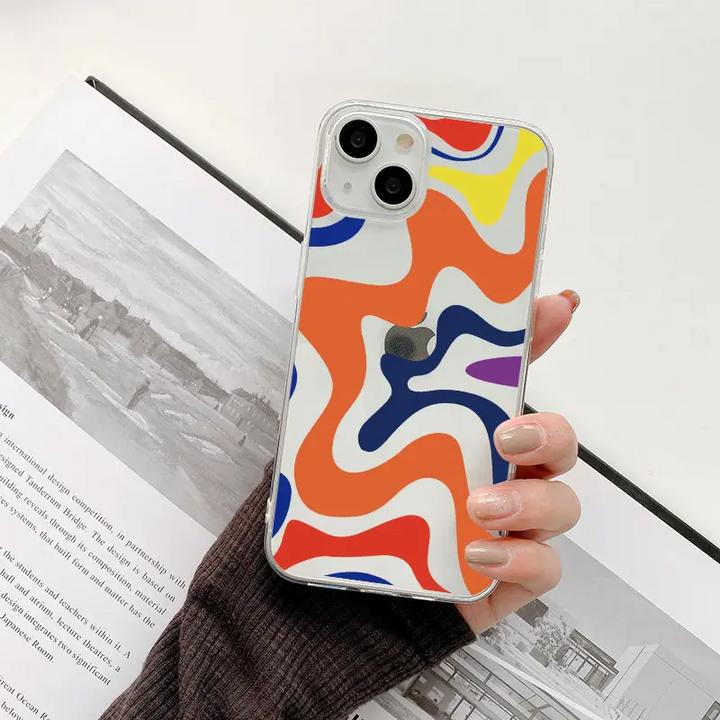 Immagine prodotto PhoneLook Coperchio in gomma siliconica colorata onde Margarita (Apple iPhone 14 Pro Max)