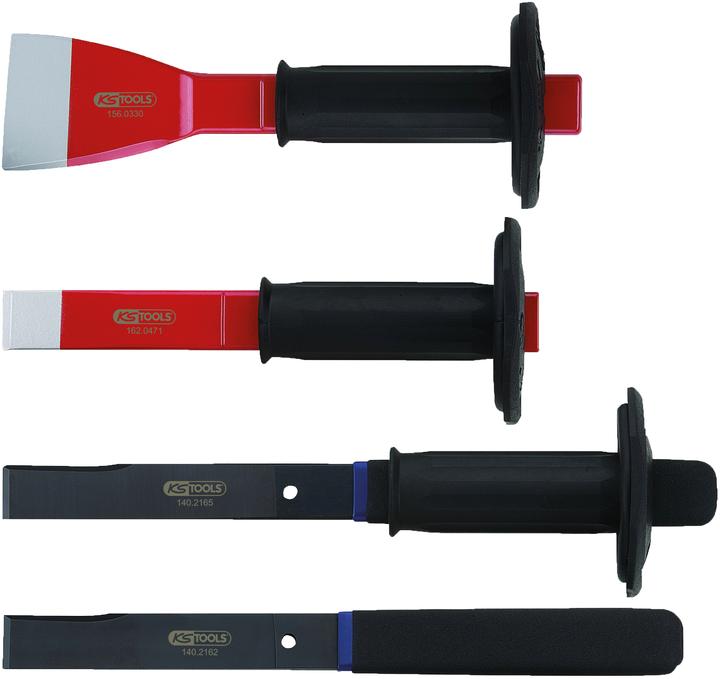Actual product image KS Tools Bodywork slot chisel set, 4 pcs.