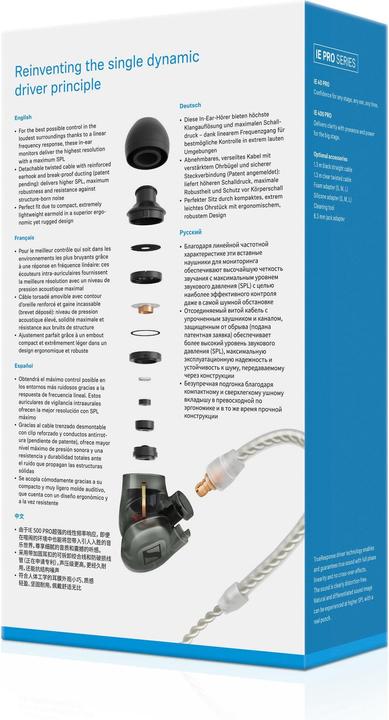 Actual product image Sennheiser IE 500 Pro (No noise cancellation, Cable)
