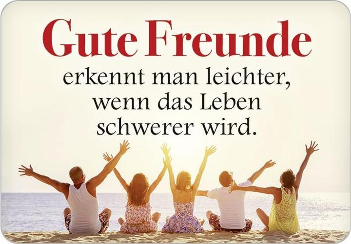 Tin Sign Good Friends (16.5 x 11.5 cm)