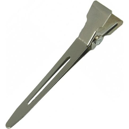 Comair Silber Haarklammer + Haarclips, Clips (20 Stk.)