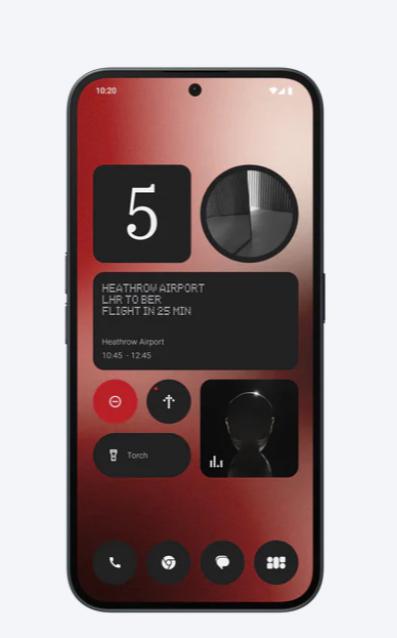 Actual product image Nothing Phone (2a) (256 GB, Black, 6.70", Dual SIM, 5G)
