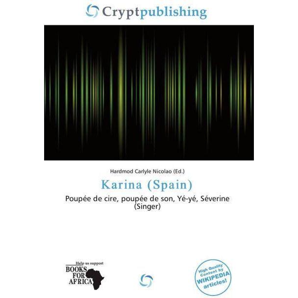 Karina (Spain), Fachbücher